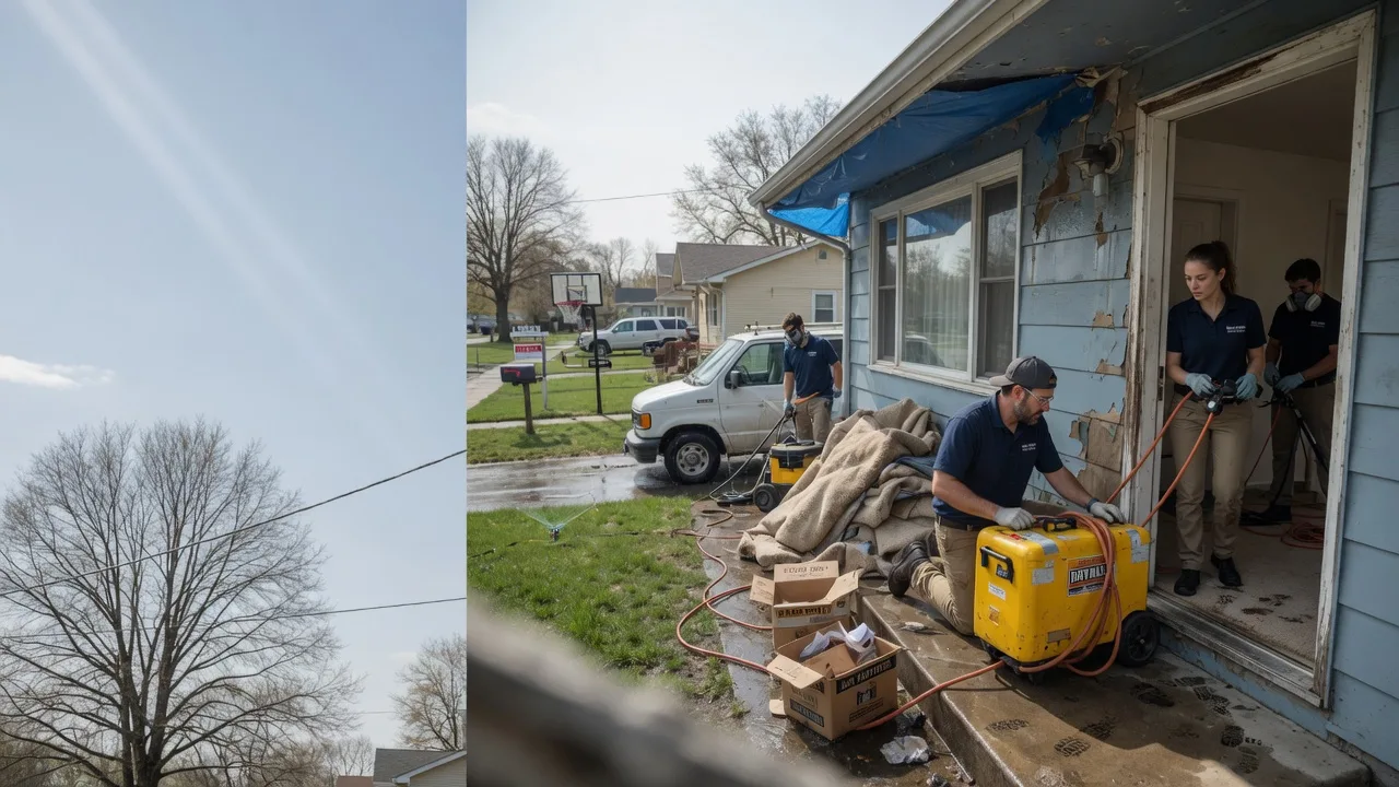 Basement Flood Cleanup in Sherman, TX near me